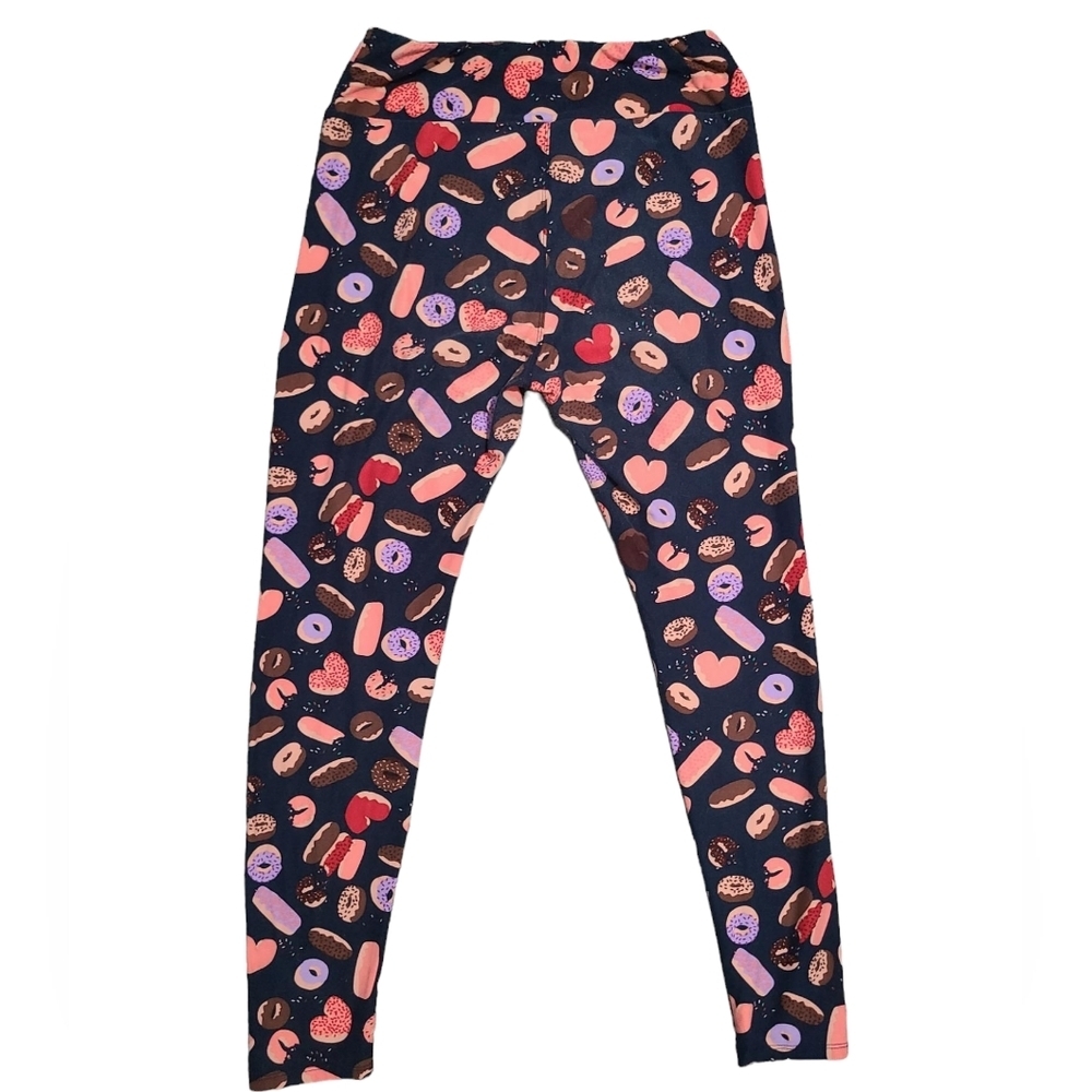 LULAROE donut leggings 12-18 T/C